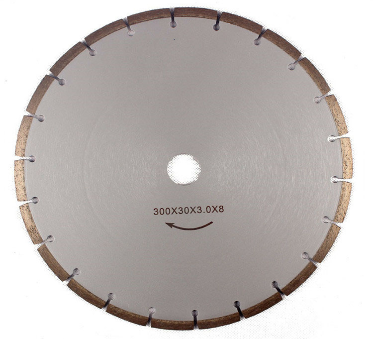105-350mm Sintered Segment Circular Diamond Stone Cutting Blade for Dry and Wet Cutting