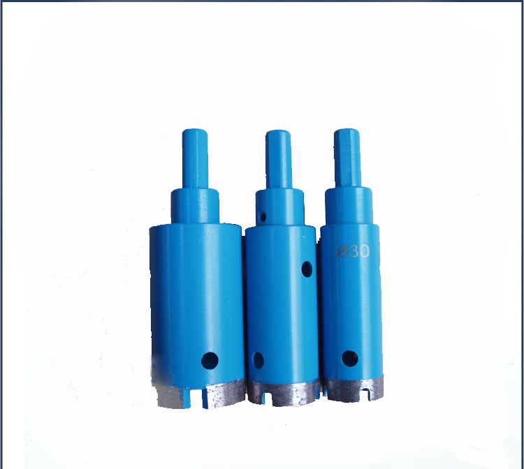 High efficiency granite diamond core dril bits for power tools