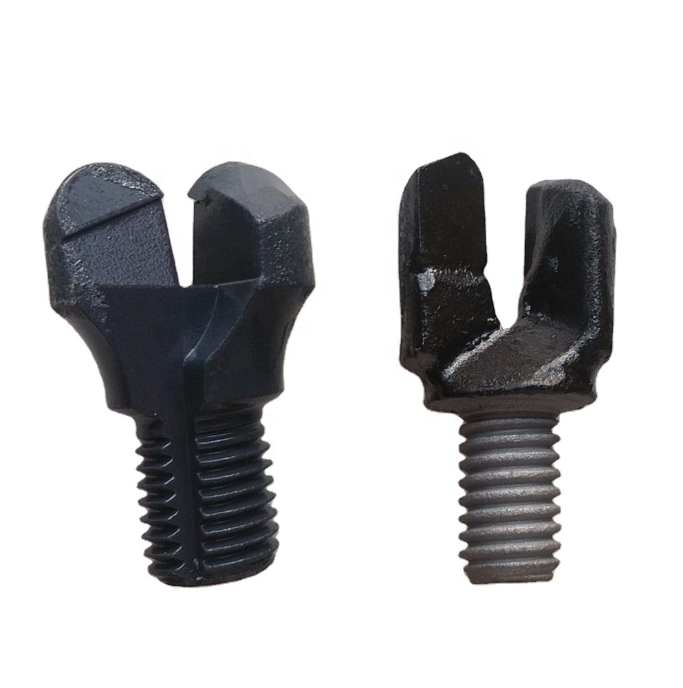 M14 and M16 two wing prong mining drill bit