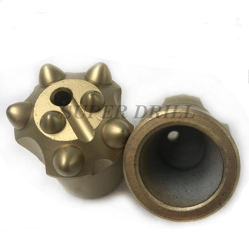 11degree 38 mm taper button drill bit for hard rock drilling