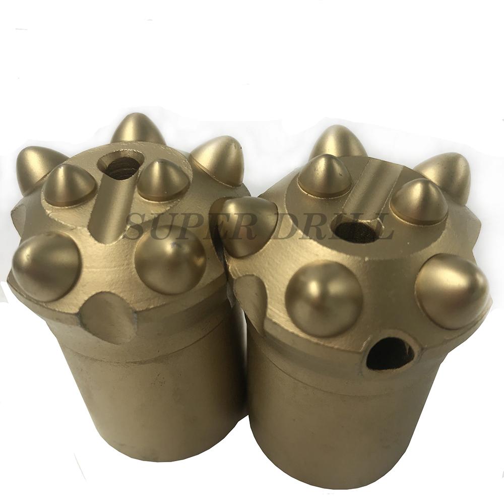 11degree 38 mm taper button drill bit for hard rock drilling