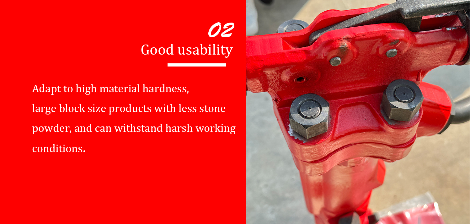 Toku TPB-60 paving breakers Key Features
