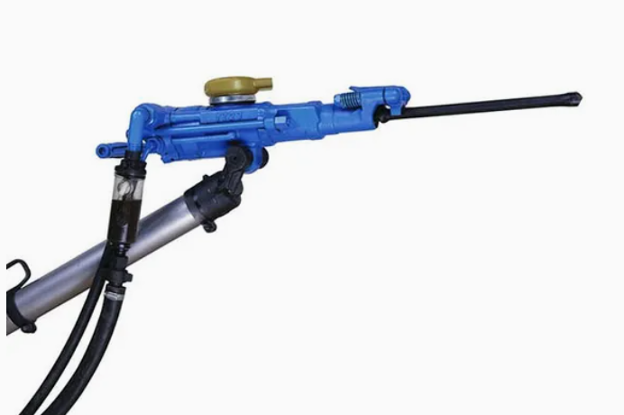 YT27 pneumatic rock drill.