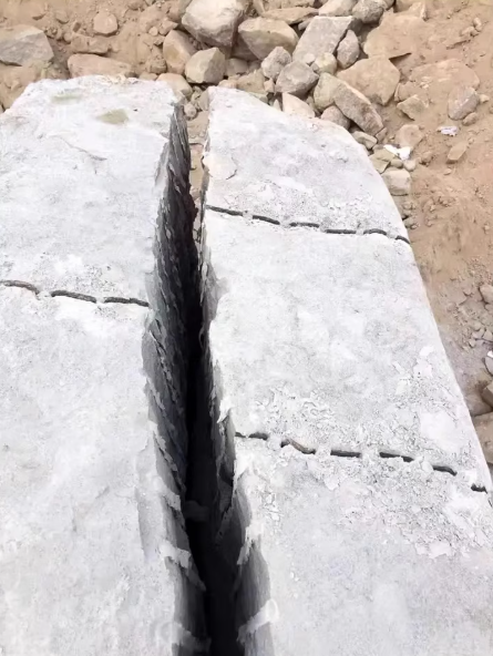 Breaking rocks